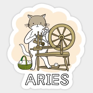 Aries/The Ram/Zodiac sign Sticker